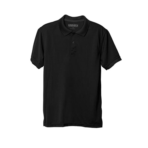 Playera tipo polo color negra